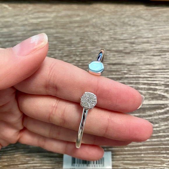 [SOLD] Davis Sterling Silver Bracelet In Diamond - Picture 5 of 6